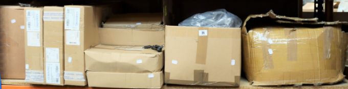 A large quantity of assorted as new cables to include Samsung, Corning, IMI Norgren and others.