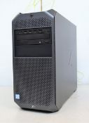A boxed pre-owned HP Z4 G4 workstation PC with 3.20GHz intel Xeon W-2104 CPU, 16GB RAM and 1TB HDD