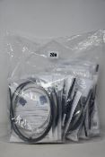 Twenty five as new Brompton rear brake cable sets for S type (Standard / LH lever).