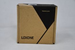 Three as new Loxone flush-mounted presence sensors in White (Part-No: 100330).