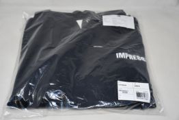 An as new Helmut Lang Impress hoodie in black (L).
