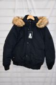 An as new Tommy Hilfiger Hampton down bomber jacket (M).