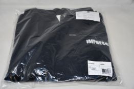 An as new Helmut Lang Impress hoodie in black (S).