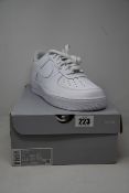A pair of as new Nike Air Force 1 '07 (UK10).