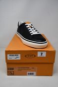 A pair of as new boxed Tod's Allacciata Bassa casual sneaker in black (UK 8.5) (Slight crease to