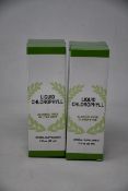 Twenty Liquid Chlorophyll dietary supplements (59ml).
