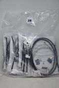 Twenty five as new Brompton rear brake cable sets for S type (Standard / LH lever).