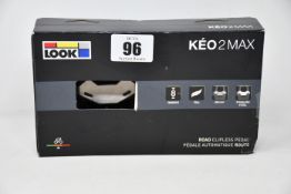 Three pairs of boxed as new Look Keo 2 Max Pedals.