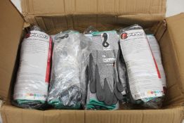 A quantity of as new Eureka 13-4 general light Supracoat cut-resistance gloves (Approximately 50
