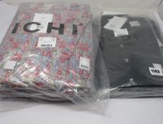 Eight as new Ichi Edina shirts (1 x XS, 2 x S, 2 x M, 2 x L, 1 x XL - RRP £40 each) and six as new