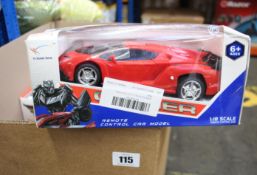 Twenty six VS backbone bright brother RC cars.