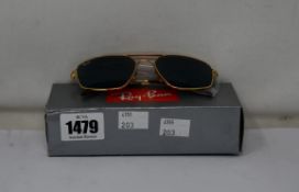 A pair of as new Ray Ban Orb 3666 sunglasses.