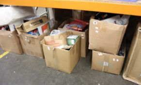 A large quantity of miscellaneous items.