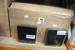 A box of Aoshey false eyelashes with eyeliner kit (Approximately 90 items).