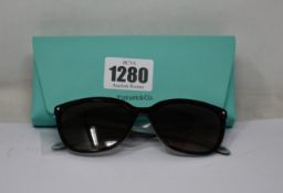 A pair of as new Tiffany & Co sunglasses.