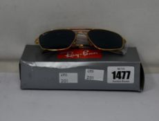 A pair of as new Ray Ban Orb 3666 sunglasses.