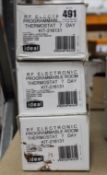 Three Ideal RF Electronic Programmable Room Thermostats 7 Day (KIT-216131).