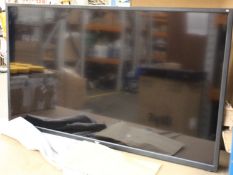 A pre-owned Bush 40inch LED television c/w remote control.