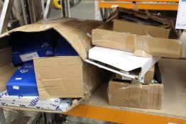 A quantity of taps, valves and related items to include Crosswater, BES and others.