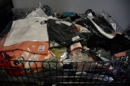 A quantity of as new clothing and related items.