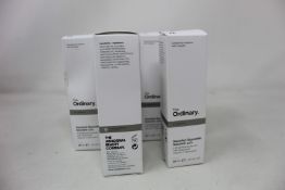A quantity of The Ordinary Ascorbyl Glucoside solution 12% brightening serum (30ml) (Approximately