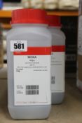 Two 5kg tubs of Oerlikon WOKA 3653 metal thermal powder.