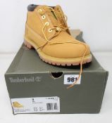 A pair of women's as new Timberland Nellie waterproof chukka boots (UK 7).