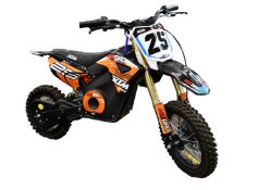 A pre-owned XTM MX Pro 16V 1100w lithium dirt bike.
