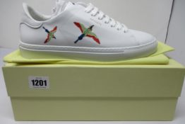 A pair of as new Axel Arigato Clean 90 sneakers in white (UK 8).