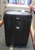 An as new Tumi V4 Short Trip 4-wheeled suitcase.