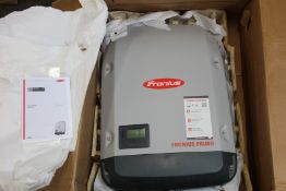 A pre-owned Fronius Primo 3kw solar/string inverter.