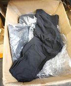 A quantity of as new Sosandar black leggings (Assorted sizes, no tags but bagged - Approximately