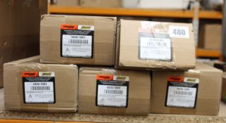 Five boxed as new MOOSE Steering Rack and Pinion Tie Rod End Kits - 0430-1081 for Kawasaki Mule.