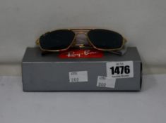 A pair of as new Ray Ban Orb 3666 sunglasses.