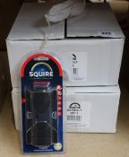 Twelve as new Squire Keybolt 4-lever mechanism locks.