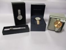 A ladies as new Olivia Burton Sunray watch (OB13BD11), women's Adrienne Vittadini watch (12997)