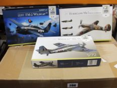 Sixty various boxed as new Arma Hobby Model Kits/Expert Sets to include Hurricane Mk II Trop, FM-2