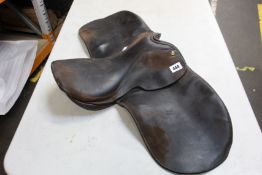 A pre-owned Fylde horse saddle.