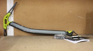 An as new Edelrid Attila Tec Ice Axe in slate.