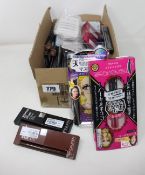 A quantity of assorted as new eyeliners, mascaras, eyebrow pencils to include Innisfree, Etude