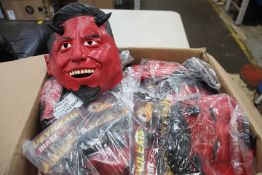 A large quantity of Carnava Devilexis devil masks (Approximately 30 items).