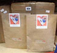 A quantity of as new Danish Endurance Quarter Pro running socks (All UK 3-5, approximately 30 packs,