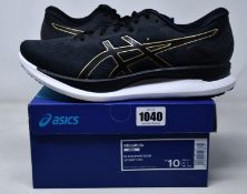 A pair of as new Asics GlideRide trainers (UK 9).
