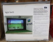 A Golf Bays Pro Impact Screen (270 x 300cm).