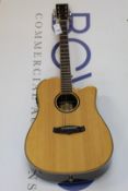 A pre-owned Tanglewood Grand Reserve guitar (TGRD-CE) with Dixon guitar bag.
