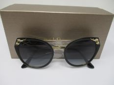 A pair of as new Bvlgari sunglasses.