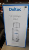 A boxed as new Deltec 600i protein skimmer.