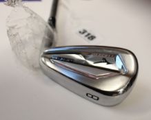 A Mizuno JPX 921 8 iron golf club (Right-handed).