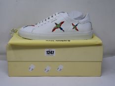 A pair of as new Axel Arigato Clean 90 sneakers in white (UK 8).