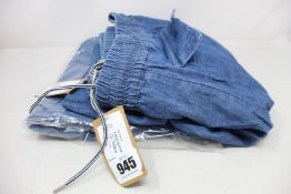 Three pairs of as new A.P.C. Kaplan shorts (S, M, L - RRP £85 each).